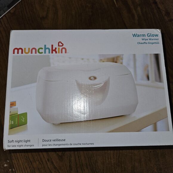 Munchkin Warm Glow Wipe Warmer Soft Light NEW - Picture 1 of 3